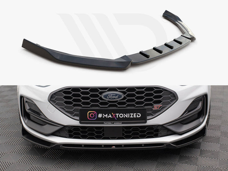 Maxton Design - FRONT SPLITTER V.7 FORD FOCUS ST / ST-LINE MK4