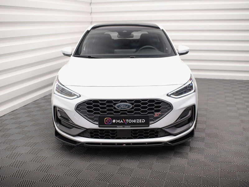 Maxton Design - FRONT SPLITTER V.7 FORD FOCUS ST / ST-LINE MK4
