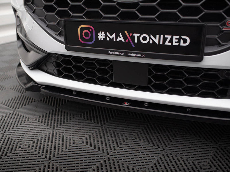 Maxton Design - FRONT SPLITTER V.7 FORD FOCUS ST / ST-LINE MK4
