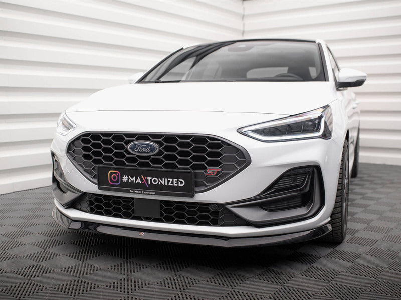Maxton Design - FRONT SPLITTER V.8 FORD FOCUS ST / ST-LINE MK4