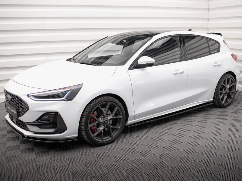 Maxton Design - Side Skirts Diffusers V.1 Ford Focus ST / ST-Line Mk4 Facelift