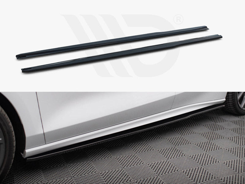 Maxton Design - Side Skirts Diffusers V.3 Ford Focus ST / ST-Line Mk4 Facelift