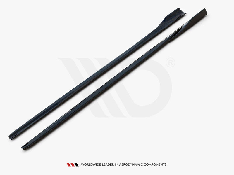 Maxton Design - Side Skirts Diffusers V.4 Ford Focus ST / ST-Line Mk4 Facelift