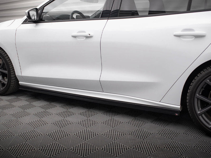 Maxton Design - Side Skirts Diffusers V.5 Ford Focus ST / ST-Line Mk4 Facelift
