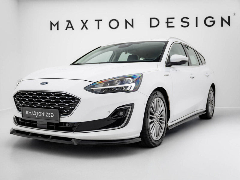 Maxton Design - Front Splitter V.2 Ford Focus Vignale Mk4