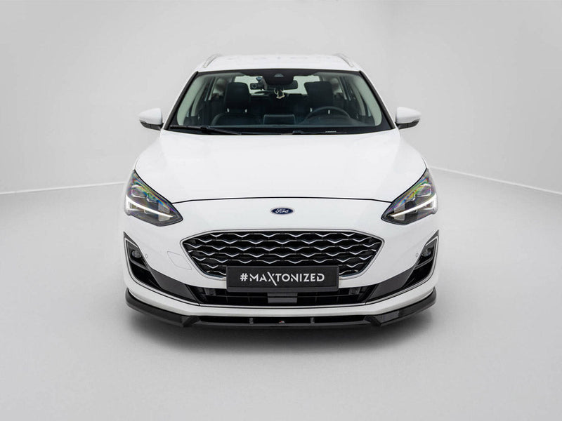 Maxton Design - Front Splitter V.2 Ford Focus Vignale Mk4