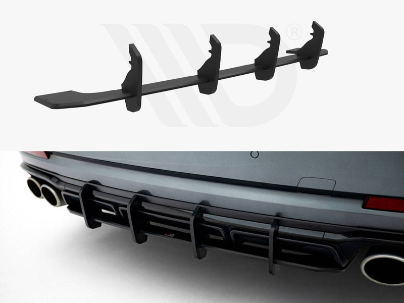Maxton Design - Street PRO Rear Diffuser Audi S8 D5 Facelift