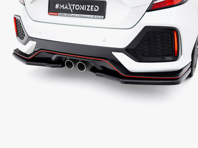 Maxton Design - Rear Splitter Honda Civic Sport Mk10