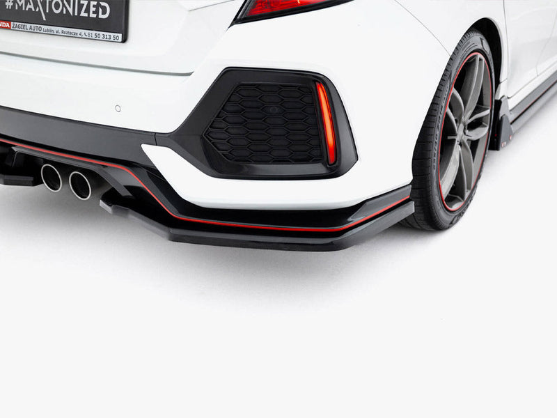 Maxton Design - Rear Splitter Honda Civic Sport Mk10