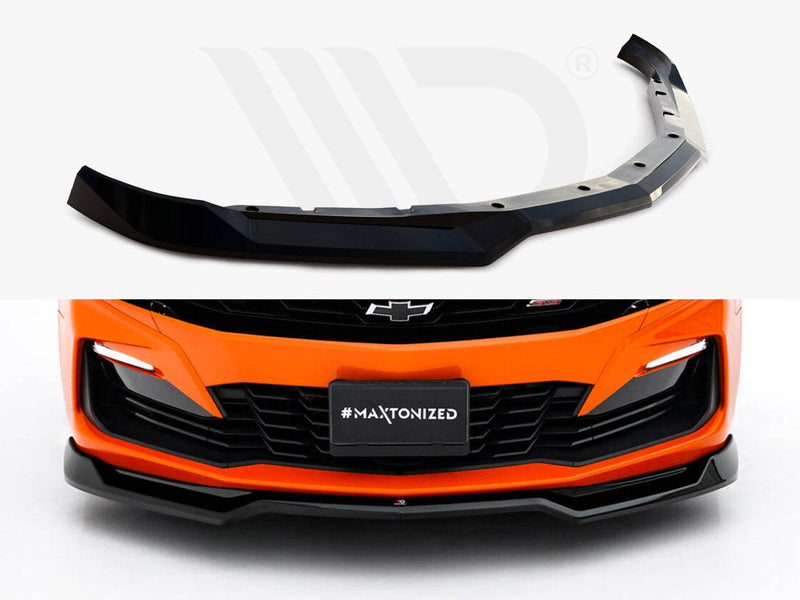 Maxton Design - Front Splitter V.1 Chevrolet Camaro SS Mk6 Facelift