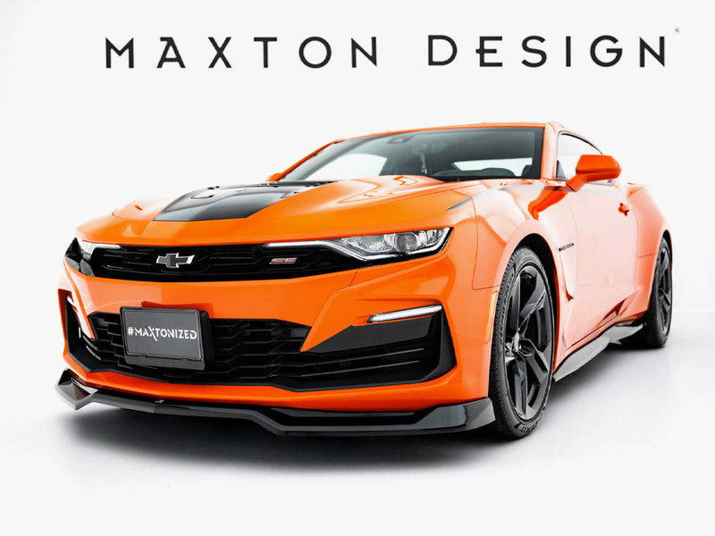 Maxton Design - Front Splitter V.1 Chevrolet Camaro SS Mk6 Facelift
