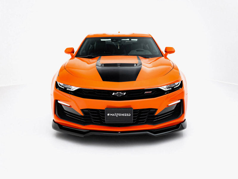 Maxton Design - Front Splitter V.1 Chevrolet Camaro SS Mk6 Facelift