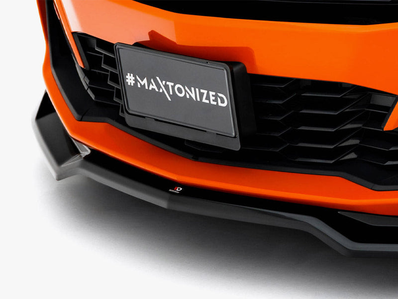 Maxton Design - Front Splitter V.1 Chevrolet Camaro SS Mk6 Facelift