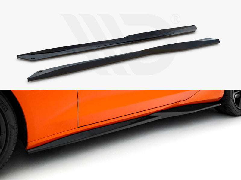 Maxton Design - Side Skirts Diffusers V.1 Chevrolet Camaro SS Mk6 Facelift