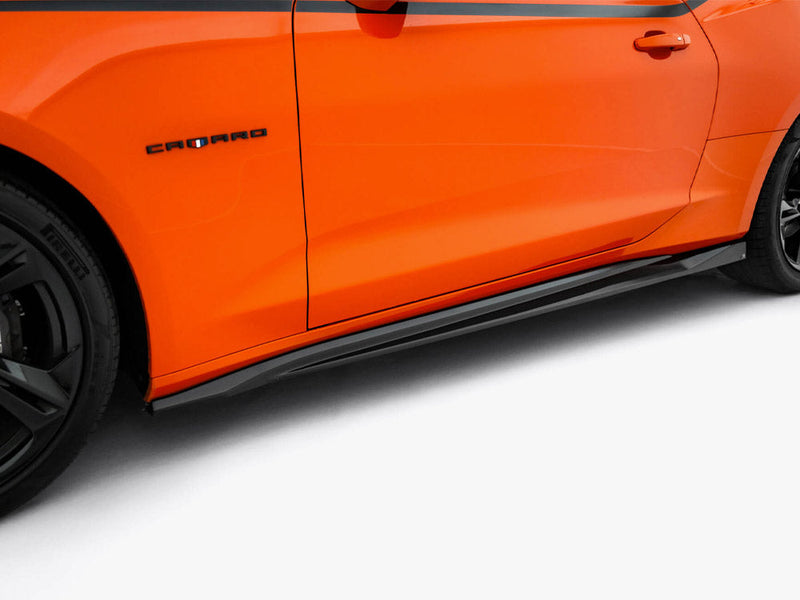 Maxton Design - Side Skirts Diffusers V.2 Chevrolet Camaro SS Mk6 Facelift