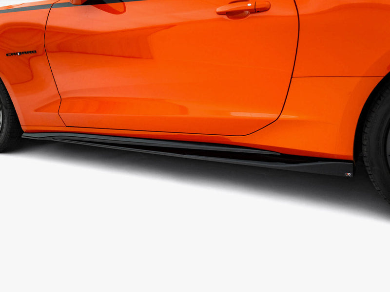 Maxton Design - Side Skirts Diffusers V.2 Chevrolet Camaro SS Mk6 Facelift