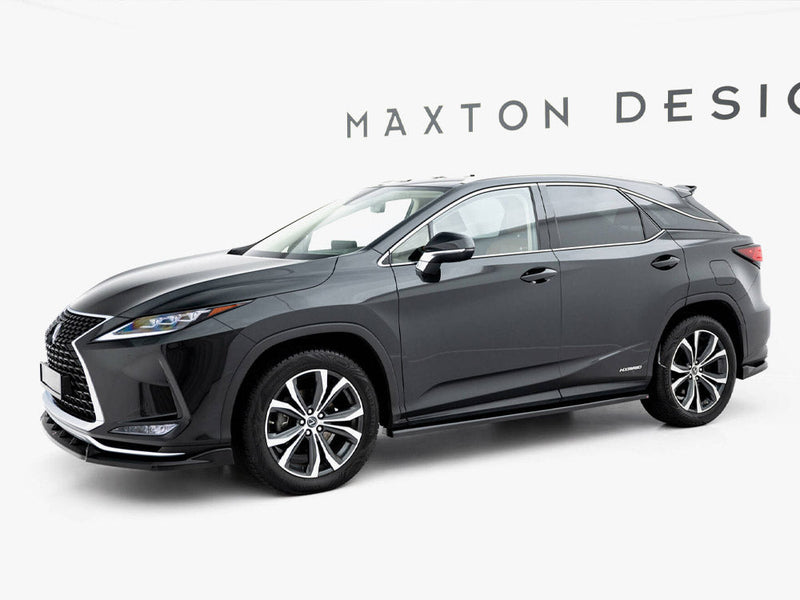 Maxton Design - Side Skirts Diffusers V.2 Lexus RX Mk4 Facelift (version without OEM step rails)