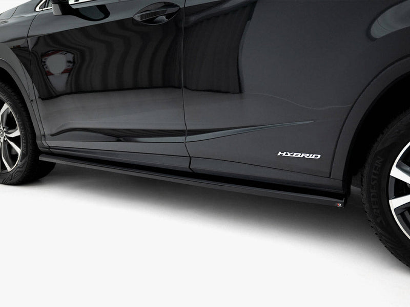 Maxton Design - Side Skirts Diffusers V.2 Lexus RX Mk4 Facelift (version without OEM step rails)