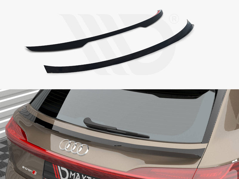 Maxton Design - Lower Spoiler CAP Audi e-Tron