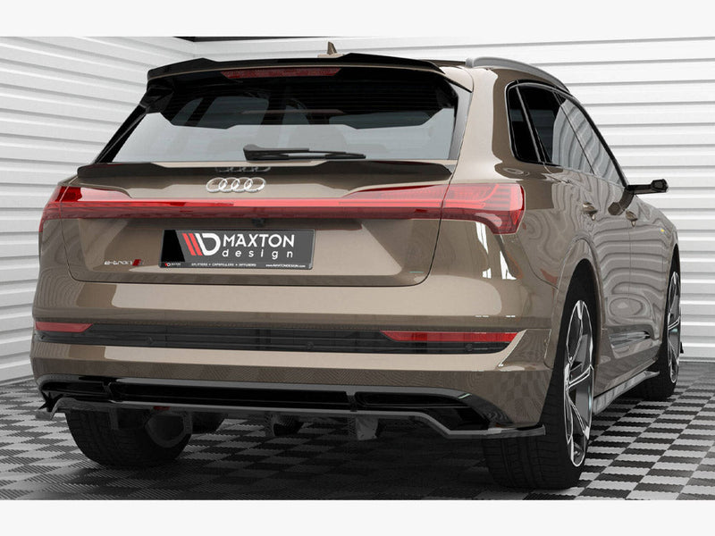 Maxton Design - Lower Spoiler CAP Audi e-Tron