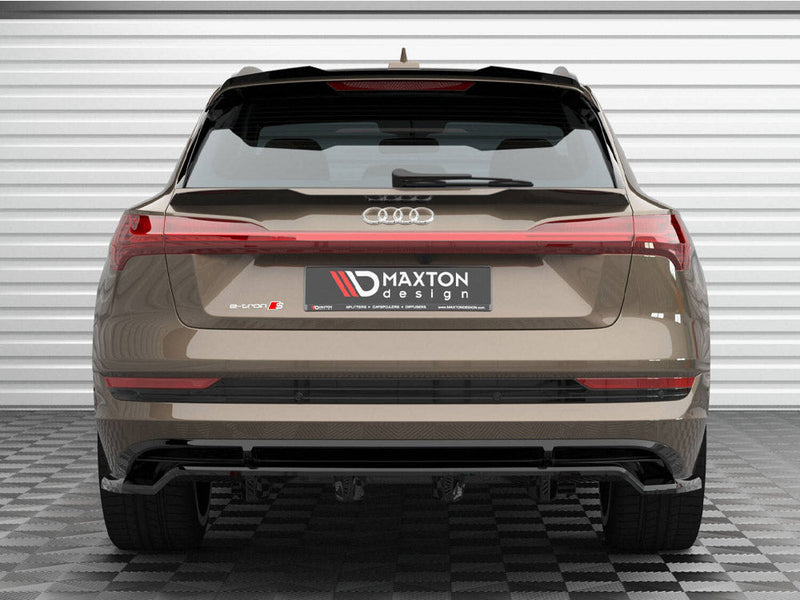 Maxton Design - Lower Spoiler CAP Audi e-Tron