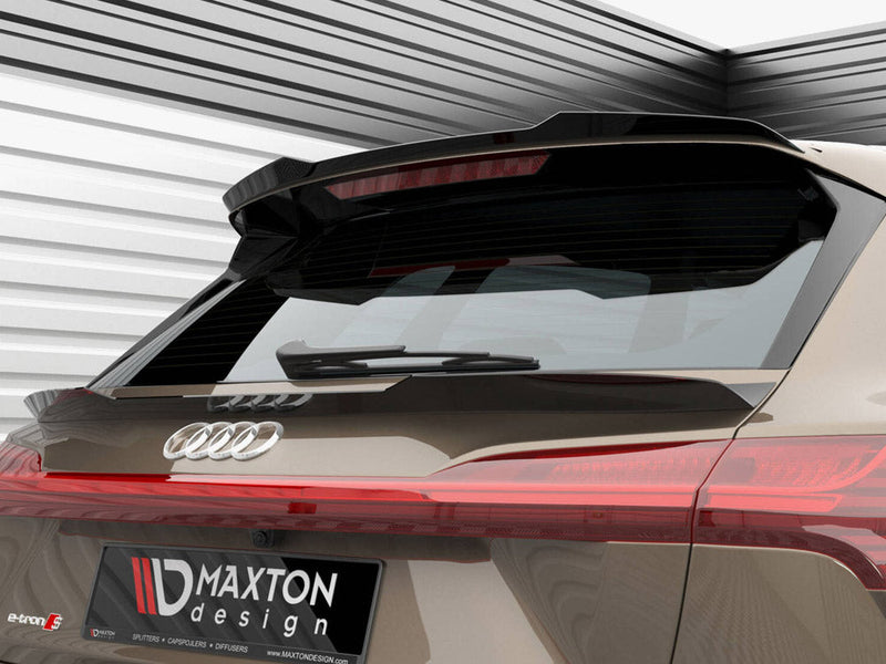 Maxton Design - Lower Spoiler CAP Audi e-Tron