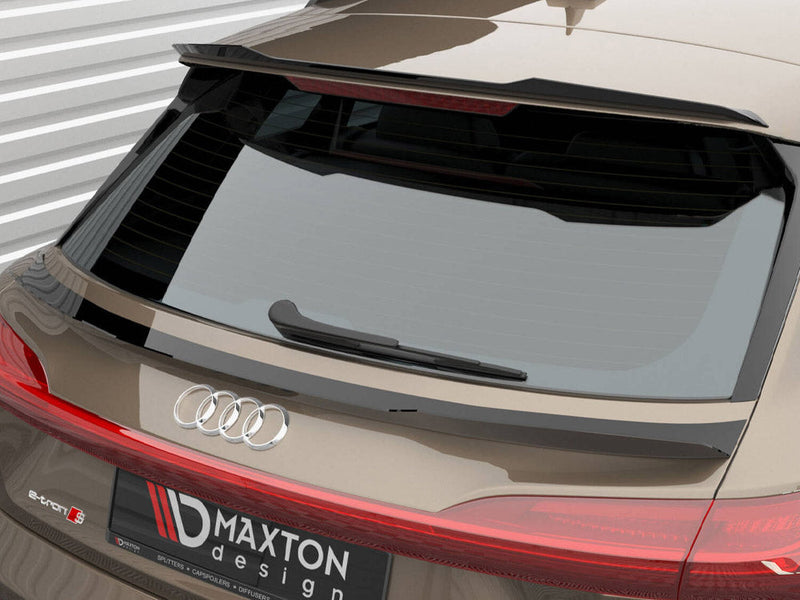Maxton Design - Lower Spoiler CAP Audi e-Tron