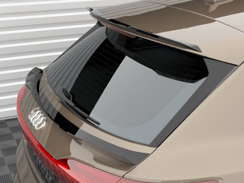 Maxton Design - Lower Spoiler CAP Audi e-Tron