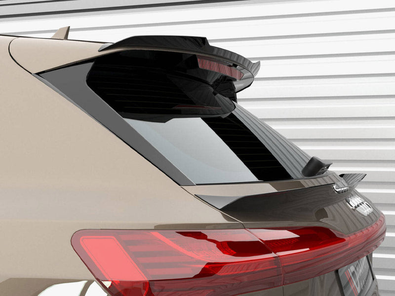Maxton Design - Lower Spoiler CAP Audi e-Tron