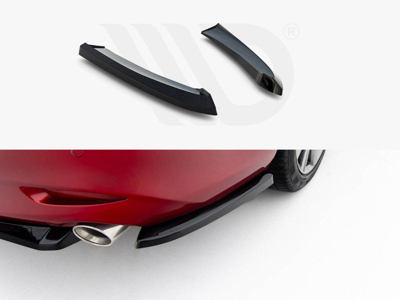 Maxton Design - Rear Side Splitters V.2 Mazda 6 Mk3 Facelift