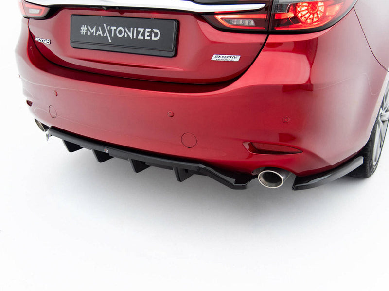 Maxton Design - Rear Side Splitters V.2 Mazda 6 Mk3 Facelift