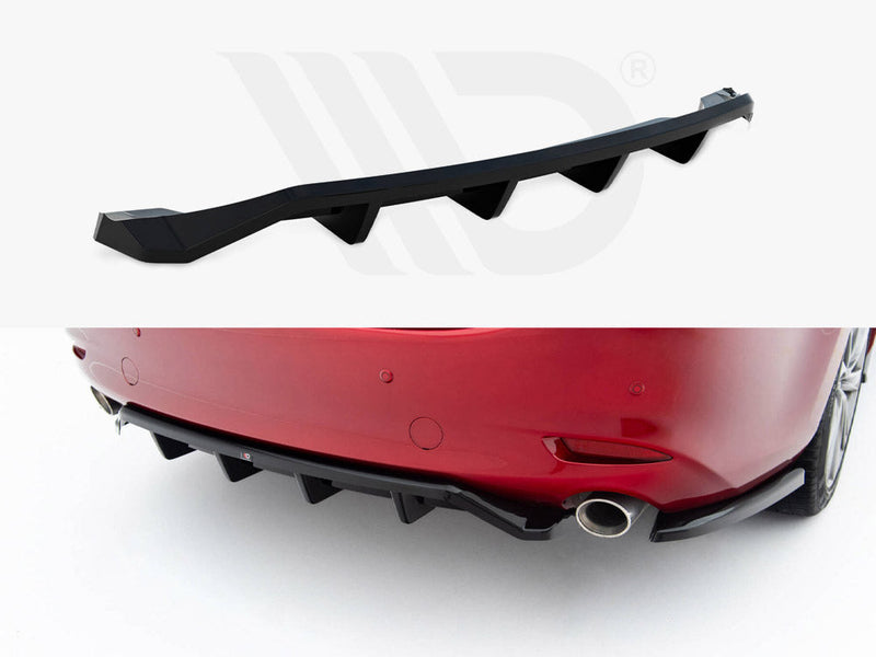 Maxton Design - Rear Splitter (Vertical Bars) Mazda 6 Mk3 Facelift