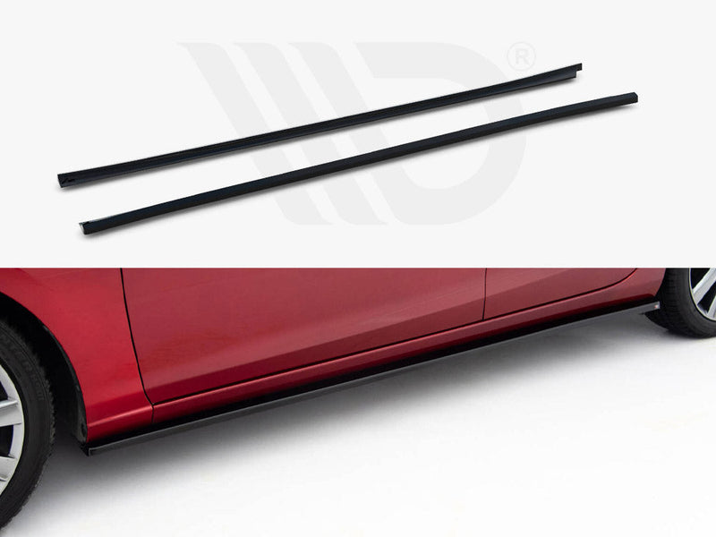 Maxton Design - Side Skirts Diffusers V.2 Mazda 6 Mk3 Facelift