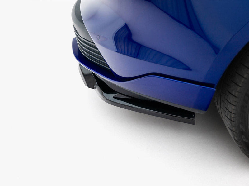 Maxton Design - Rear Splitter (Vertical Bars) Porsche Taycan Turbo S Mk1