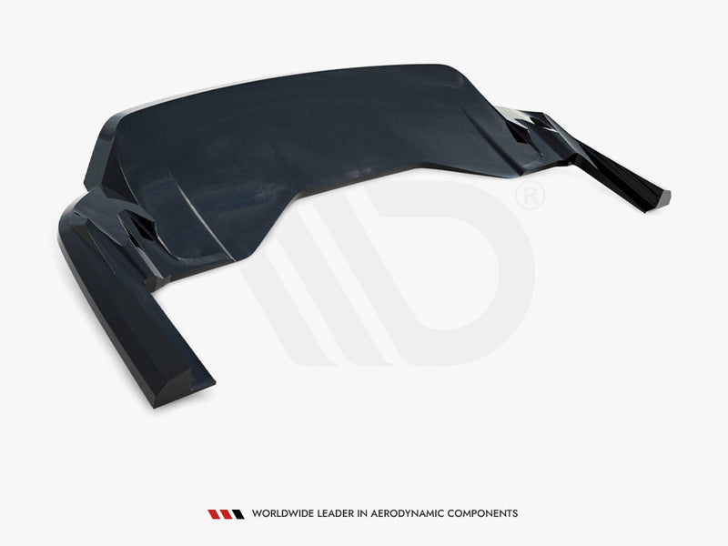 Maxton Design - Rear Splitter (Vertical Bars) Porsche Taycan Turbo S Mk1
