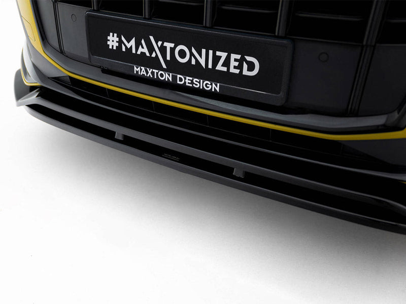 Maxton Design - FRONT SPLITTER AUDI SQ7 /Q7 S-LINE MK2 (4M) FACELIFT