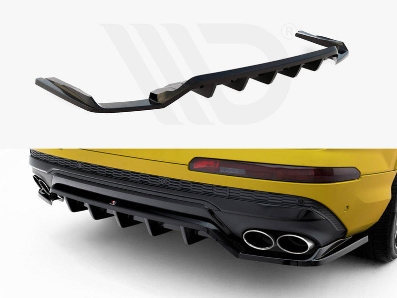 Maxton Design - Rear Splitter (Vertical Bars) Audi SQ7 Mk2 (4M) Facelift