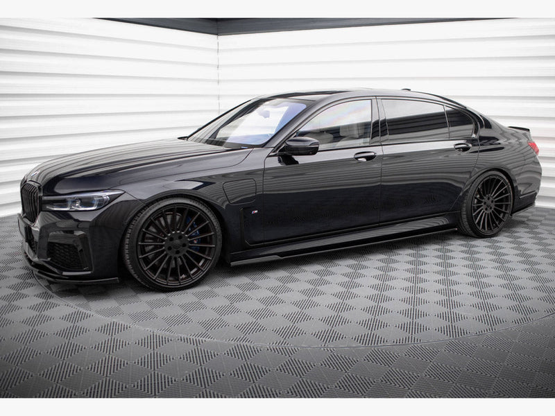 Maxton Design - Side Skirts Diffusers V.2 BMW 7 Long M-Pack G12