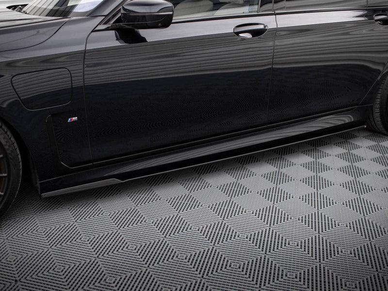 Maxton Design - Side Skirts Diffusers V.2 BMW 7 Long M-Pack G12