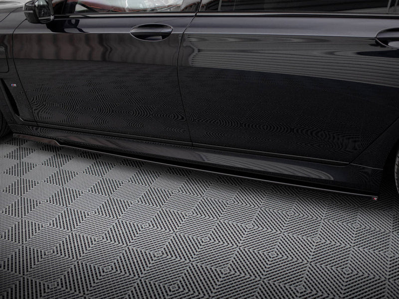 Maxton Design - Side Skirts Diffusers V.2 BMW 7 Long M-Pack G12