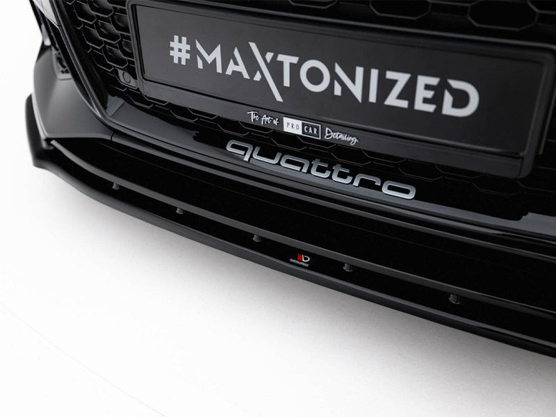Maxton Design - FRONT SPLITTER V.1 AUDI RS5 F5 COUPE / SPORTBACK