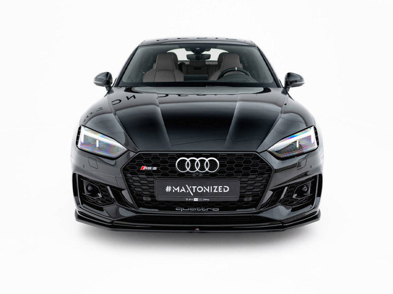 Maxton Design - FRONT SPLITTER V.2 AUDI RS5 F5 COUPE / SPORTBACK