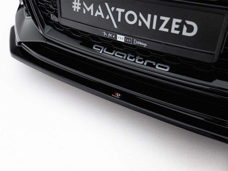 Maxton Design - FRONT SPLITTER V.2 AUDI RS5 F5 COUPE / SPORTBACK