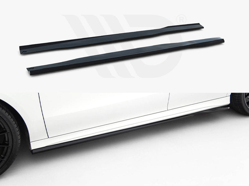 Maxton Design -  Side Skirts Diffusers Mercedes-AMG CLA 35 / 45 Coupe / Shooting Brake C118 Facelift / X118 Facelift