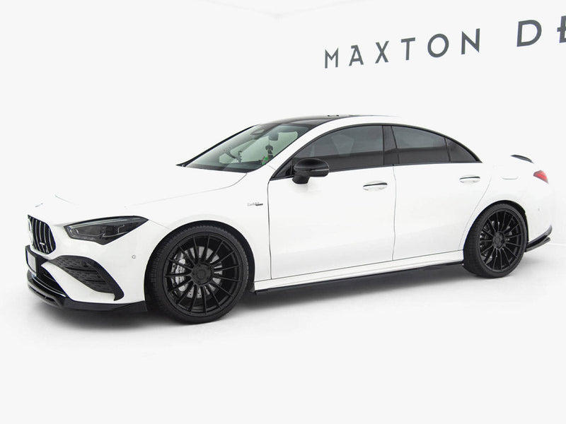 Maxton Design -  Side Skirts Diffusers Mercedes-AMG CLA 35 / 45 Coupe / Shooting Brake C118 Facelift / X118 Facelift