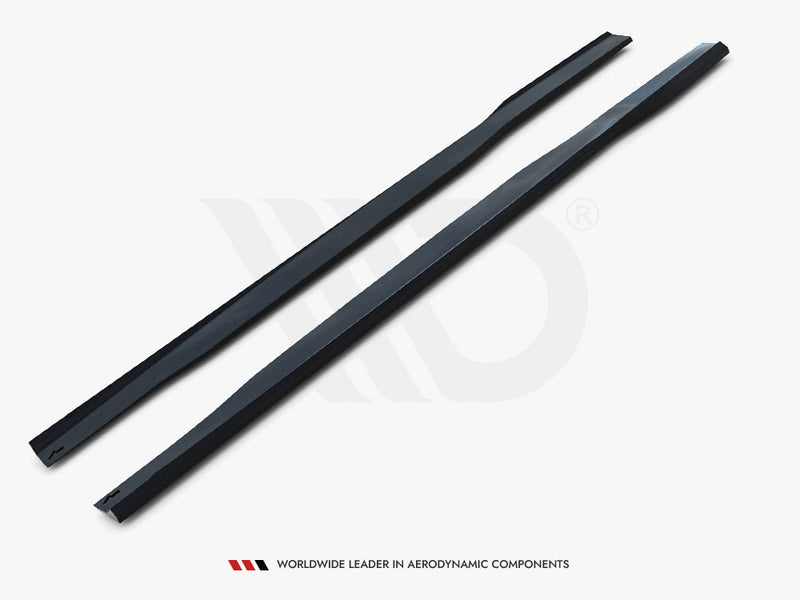 Maxton Design -  Side Skirts Diffusers Mercedes-AMG CLA 35 / 45 Coupe / Shooting Brake C118 Facelift / X118 Facelift