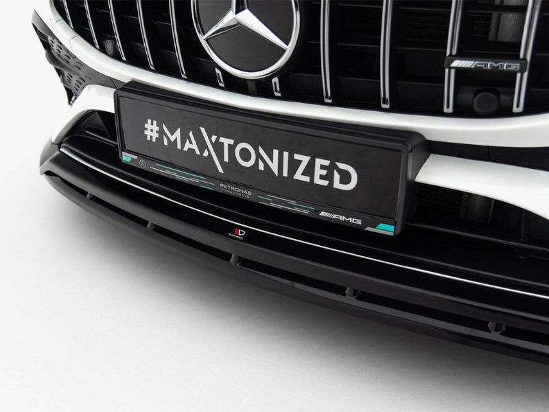 Maxton Design - Front Splitter Mercedes-AMG CLA 35 Coupe / Shooting Brake C118 Facelift / X118 Facelift