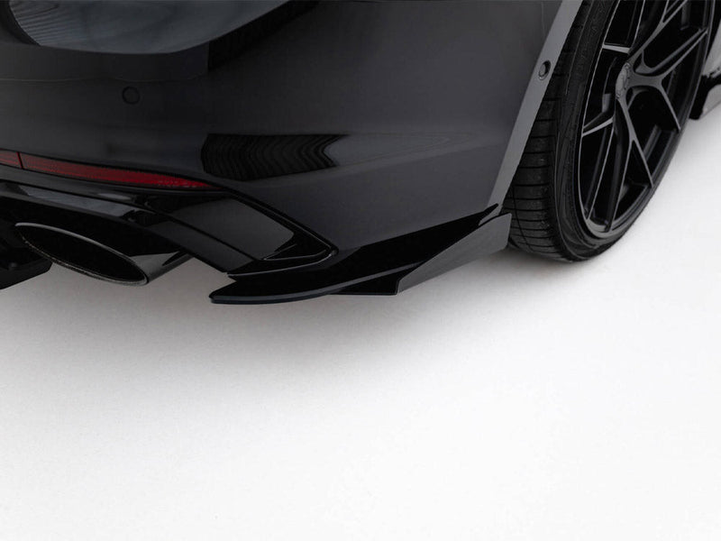 Maxton Design - Street Pro Rear Side Splitters + Flaps Audi RS5 Coupe / Sportback F5