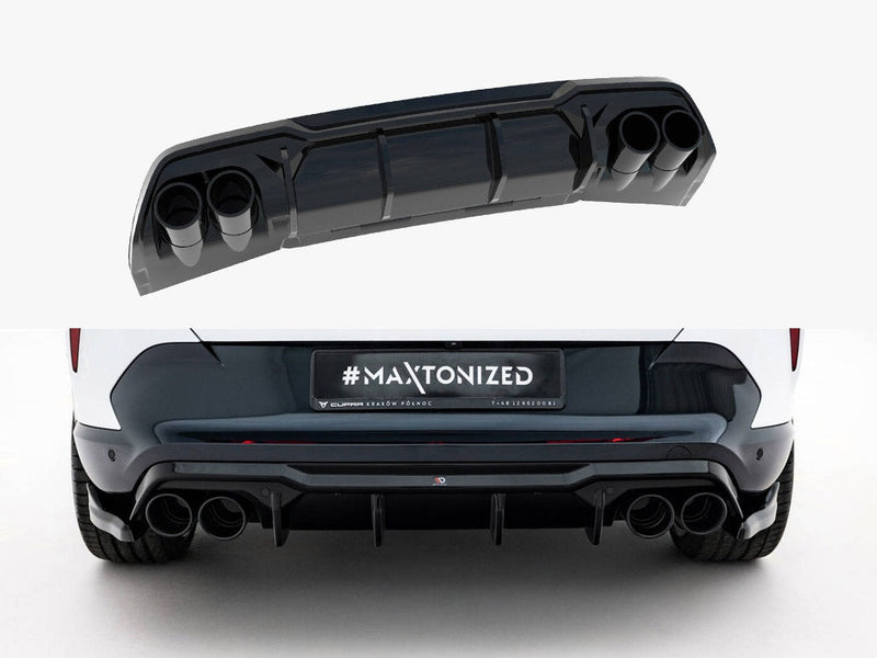 Maxton Design - Rear Valance V.3 + Exhaust Ends Imitation Cupra Formentor Mk1 Facelift