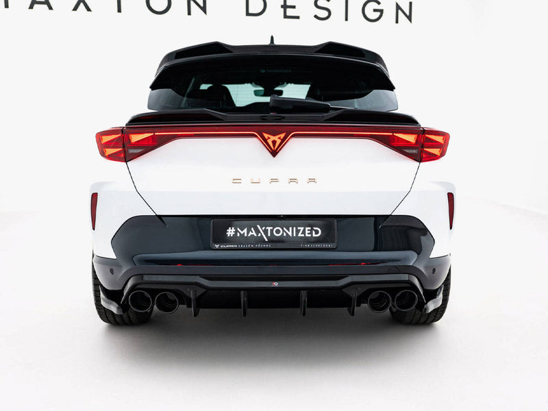 Maxton Design - Rear Valance V.3 + Exhaust Ends Imitation Cupra Formentor Mk1 Facelift